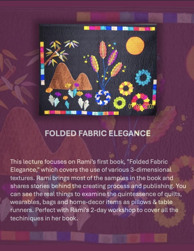 Folded Fabric Elegance